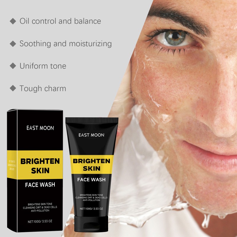 Face Wash Manufacturer - Organic Hydrate Cleanser Oil Control Brighten Skin Tone Face Wash for Men