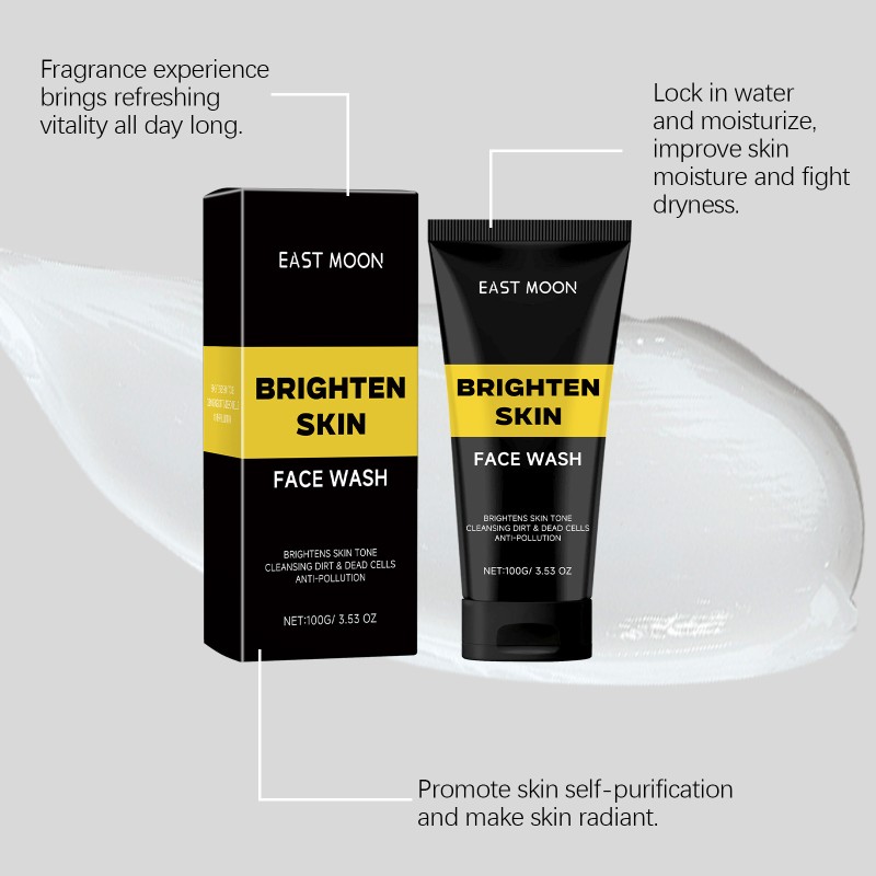 Face Wash Manufacturer - Organic Hydrate Cleanser Oil Control Brighten Skin Tone Face Wash for Men
