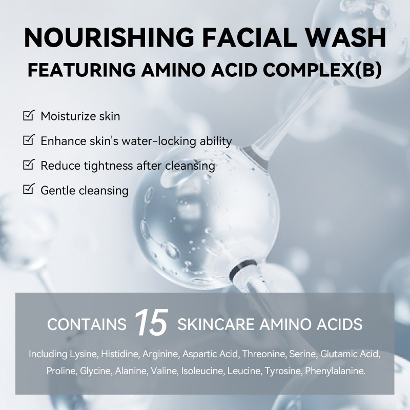 Face Wash Factory - Moisturizing Hydrating Rich Foam Face Wash Anti Dryness Refreshing Facial Cleanser