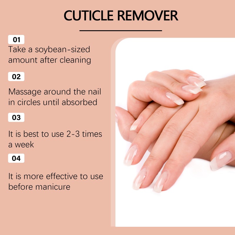 Nail Balm Manufacturer - 3 in 1 Nail Hand Callus Remover Pedicure Repair Exfoliating Peach Balm
