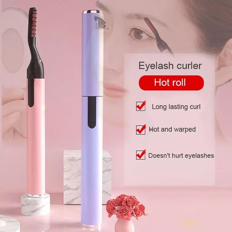Eyelash Curler Manufacturer - Portable Pen Style Lash Care Heated Beauty Tools Electric Heated Curler