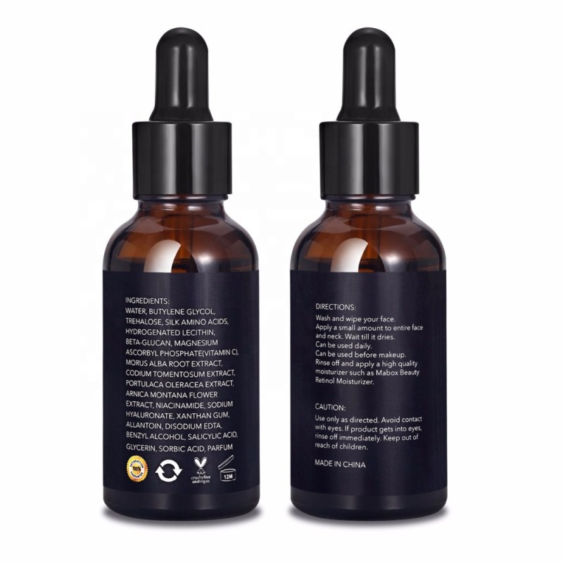 Face Serum Supplier - Anti Wrinkle Lifting Moisturizing Hyaluronic Acid Face Vitamin C Serum 30ml