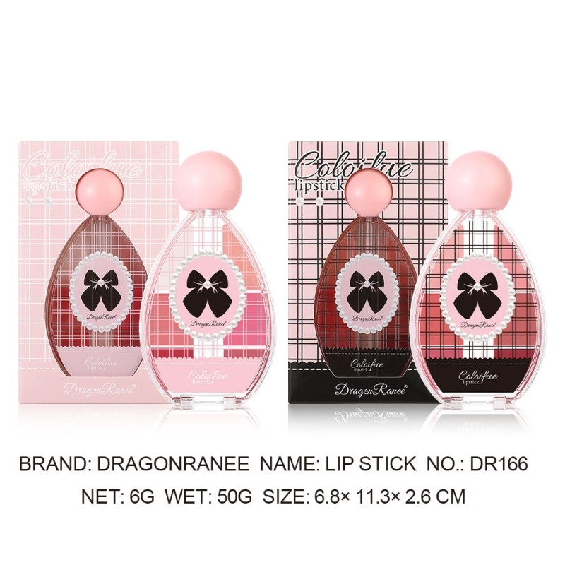 Lip Gloss Factory - 6 Colors Mirror Shine Solid Lip Gloss Plumping Lip Tint Moisturizing Palette