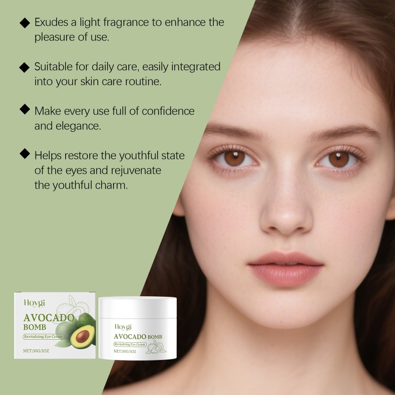 Eye Cream Manufacturer - Avocado Eye Cream Moisturizer Hydrate Enhance Firmness Brighten Eyes