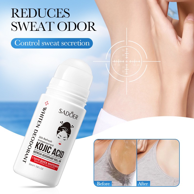 Deodorant Manufacturer - Long Lasting Fragrance Underarm Odor Removal Whitening Kojic Acid Roll on