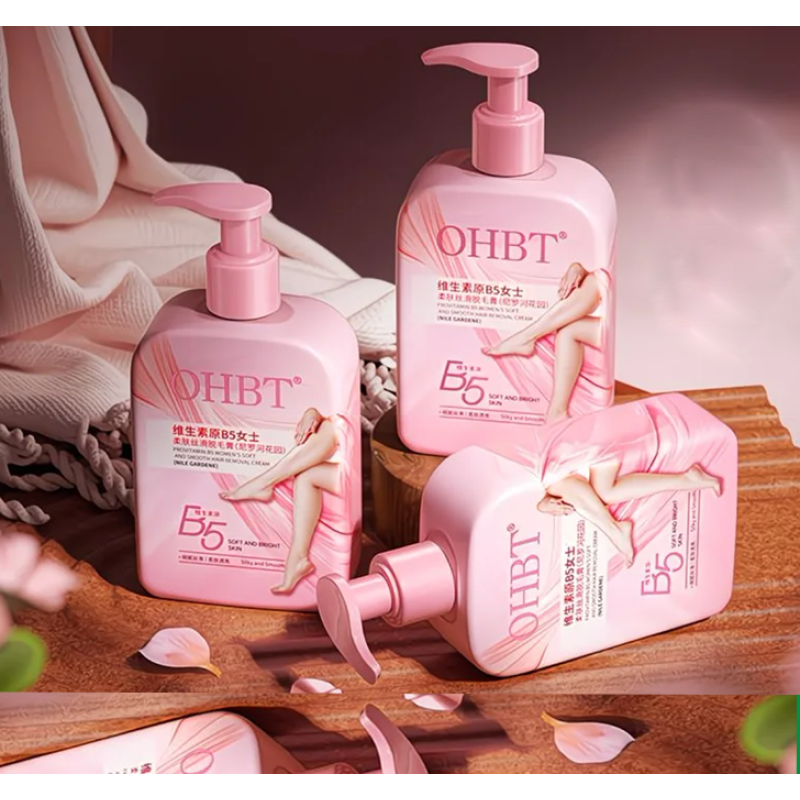 Hair Removal Cream Supplier - Soft Vitamin B5 Smooth Hair Removal Cream for Underarm Private Parts