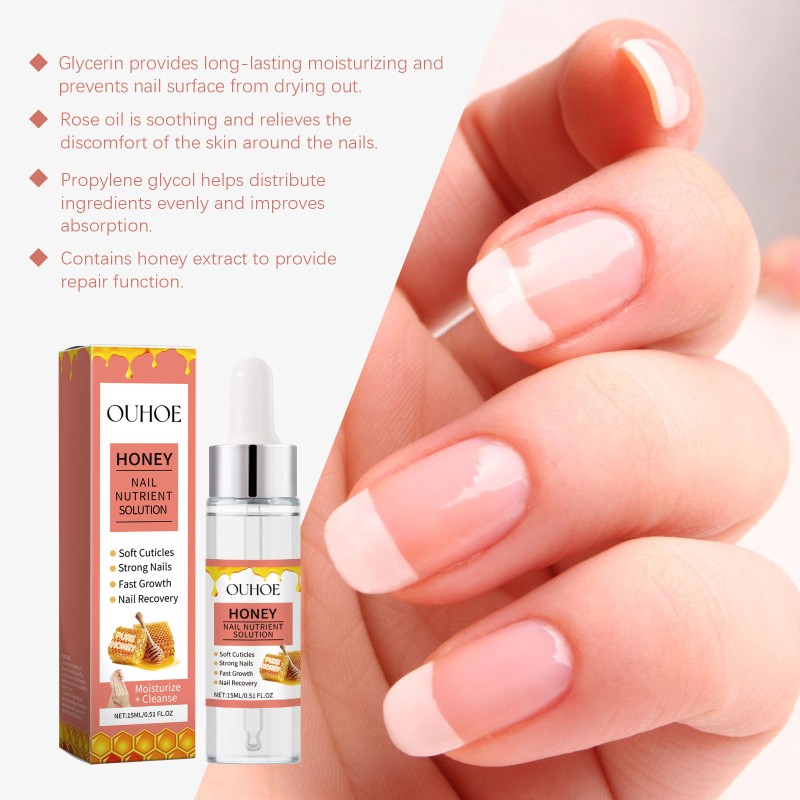 Nail Oil Factory - Nails Nourish Repairing Oil Soften Cuticle Moisturize Strengthening Solution