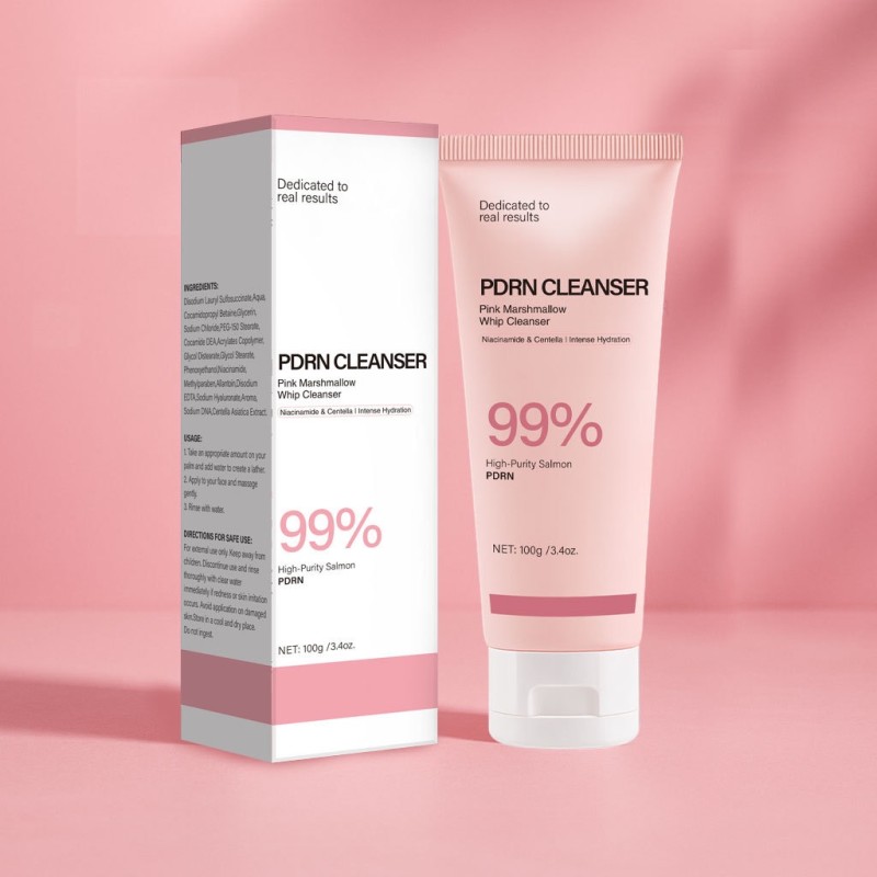 Facial Wash Supplier - Wholesale Daily Skincare Whipped Marshmallow Foam Cleanser Hydrate Brighten