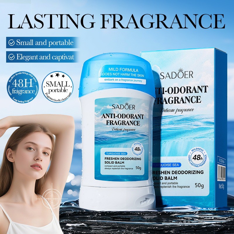 Deodorant Balm Manufacturer - Deodorizing Solid Refreshing Scent Stick Long-lasting Fragrance Balm 50g