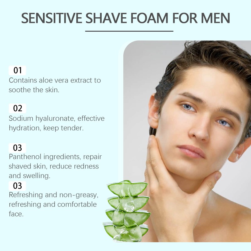 Shaving Cream Supplier - Wholesale Shave Foam Natural Portable Travel Size Mens Shaving Mousse