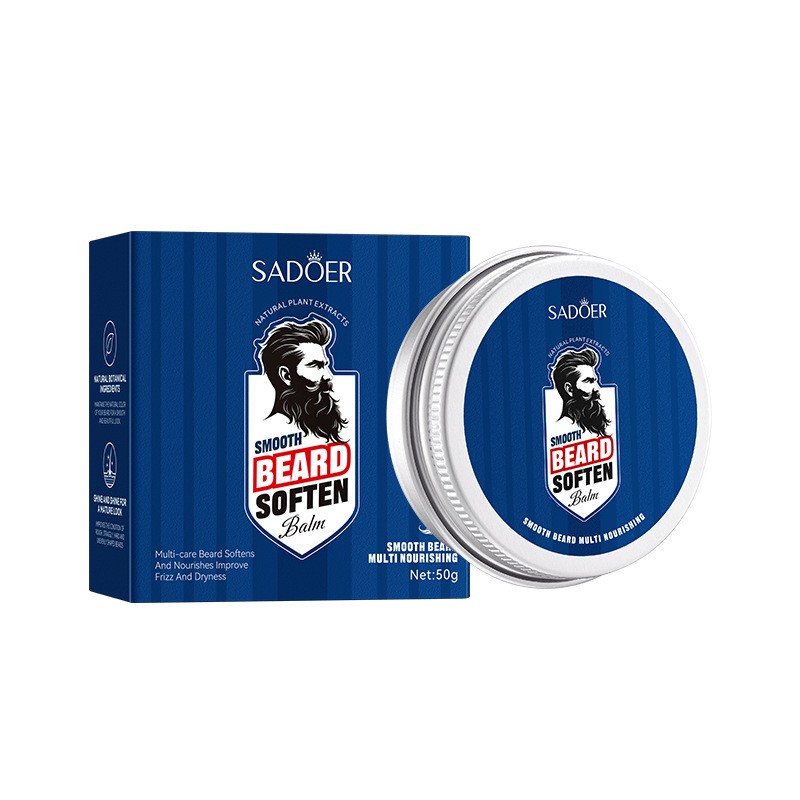 Beard Balm Manufacturer - Organic Men Moustache Care Nourishing Moisture and Smoothing Shaping Balm