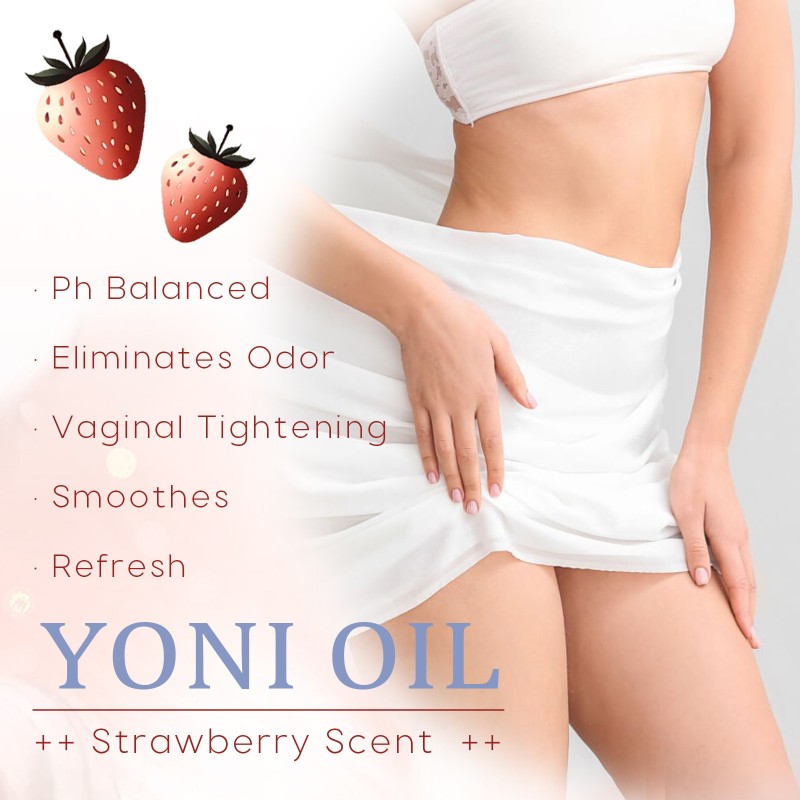 Intimate Oil Manufacturer - Organic Strawberry Odor Removal Smooth Refreshing Yoni Essential Oil