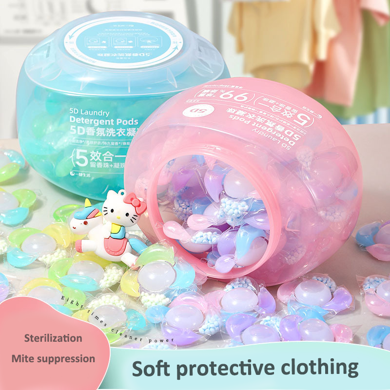 Laundry Pods Factory - Eco-Friendly 3 in 1 Disposable Laundry Pods Liquid Detergent Beads 32pcs