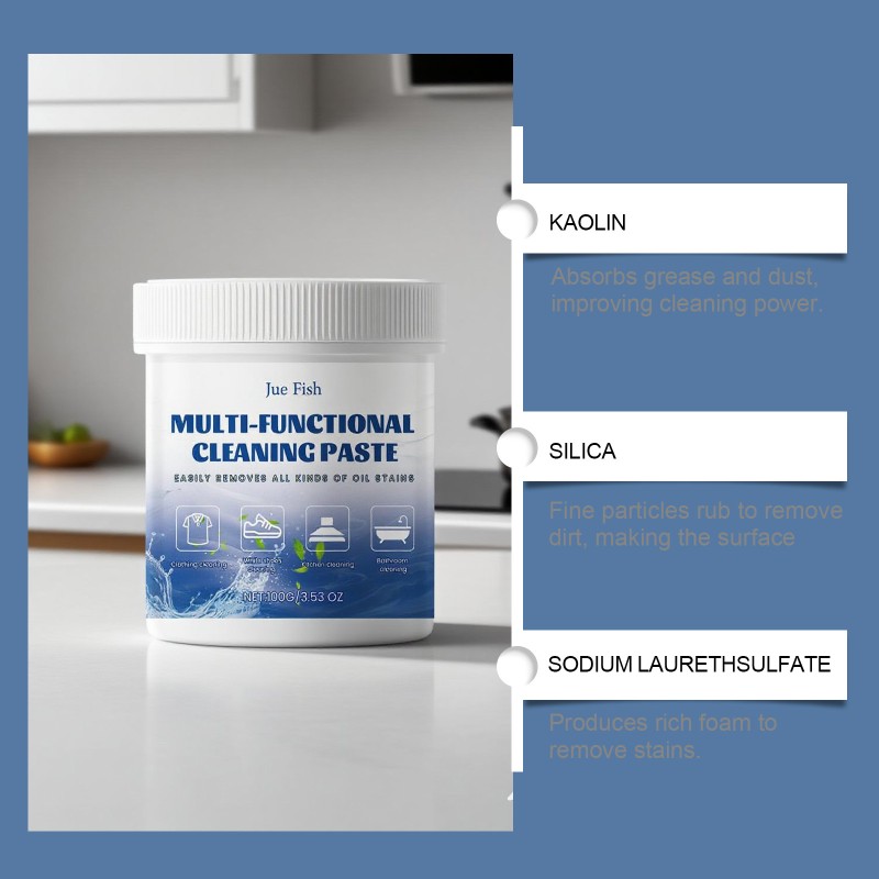 Cleaning Paste Manufacturer - Multi-purpose Cleaner Kitchen Housework Cloth Shoes Deep Cleaning Paste