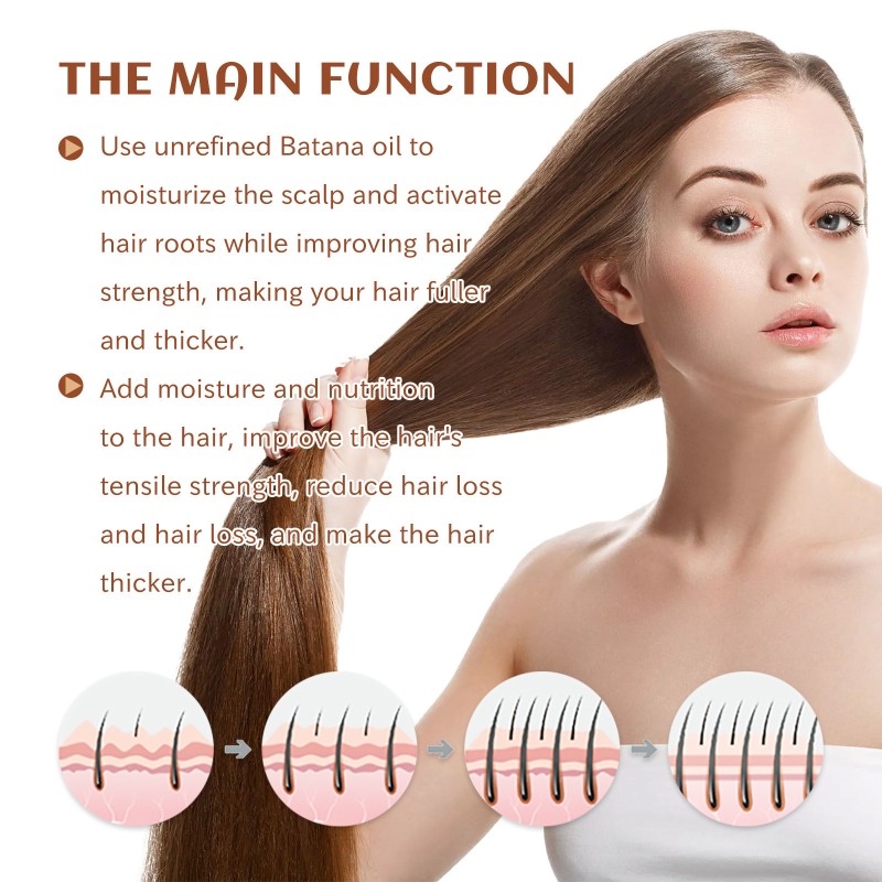 Hair Conditioner Supplier - Moisturize Smoothing Repair Hair Root Strengthen Anti Loss Batana Oil Mask