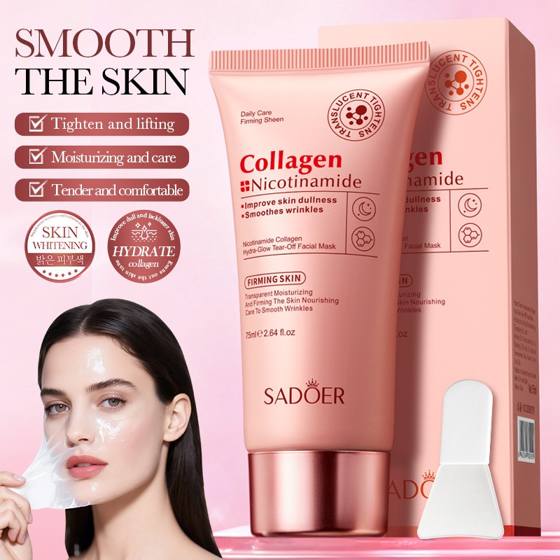 Facial Mask Manufacturer - Face Skin Hydrate Gel Mask Moisture Lifting Firming Collagen Mask