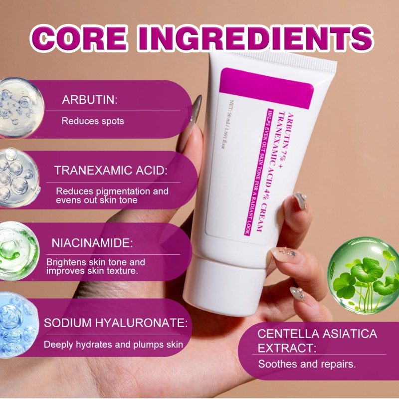 Face Cream Factory - New Arrival Arbutin Face Cream Hydrating Long-lasting Moisturizing Brightening