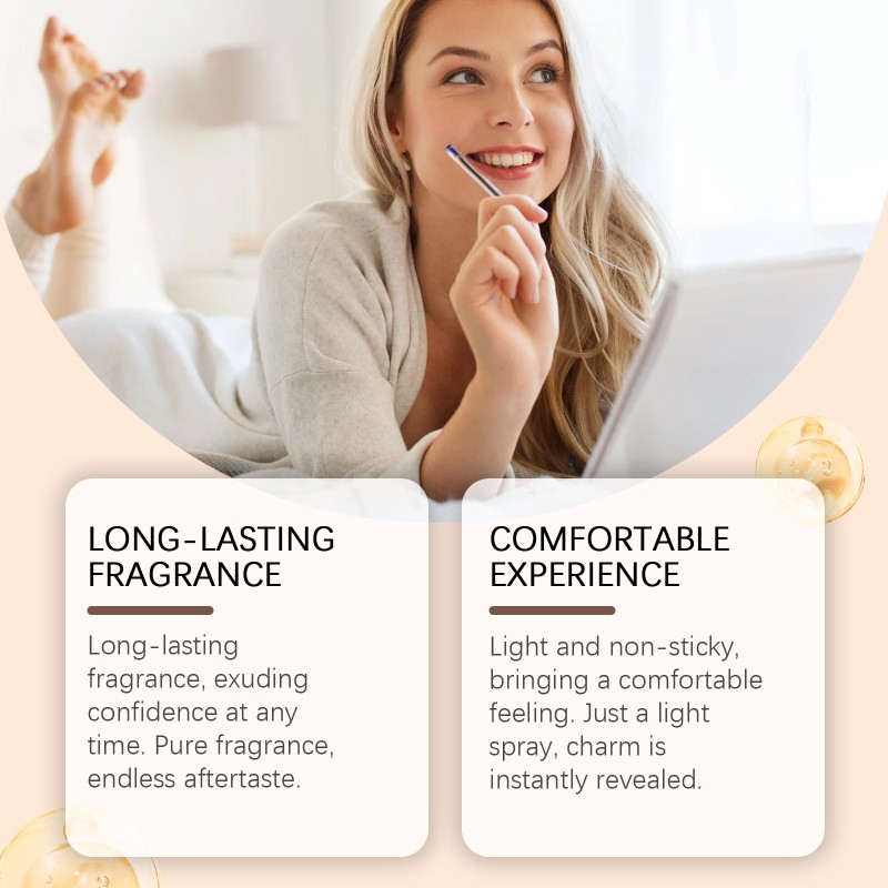 Perfume Mist Supplier - Portable Rich Scent Lavender Floral Long Lasting Spray