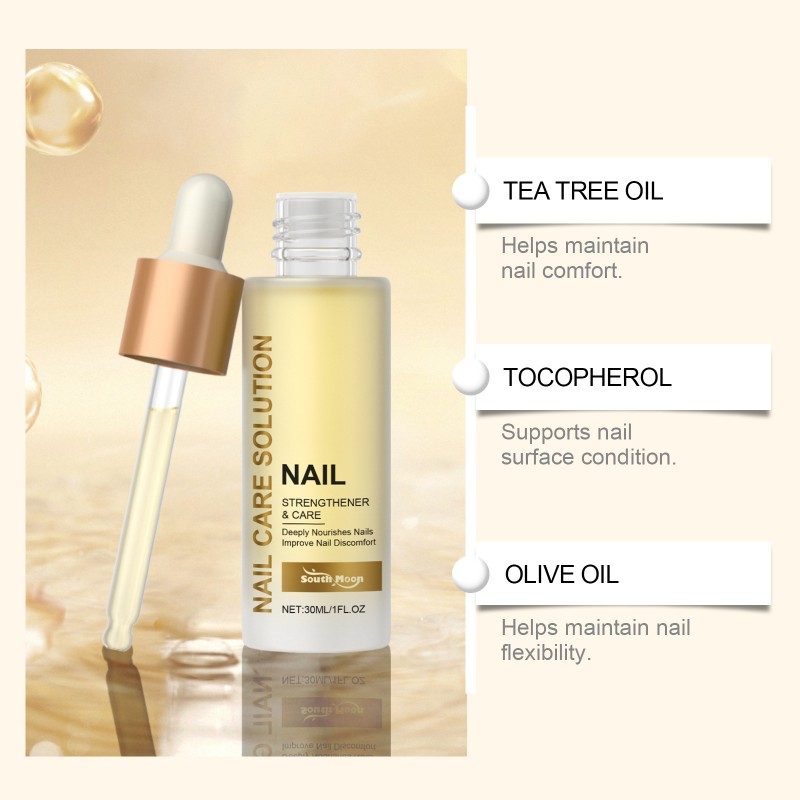 Nail Serum Factory - Nail Care Strengthen Nutrient Solutions Nourishing Hydrate Lightweight Serum