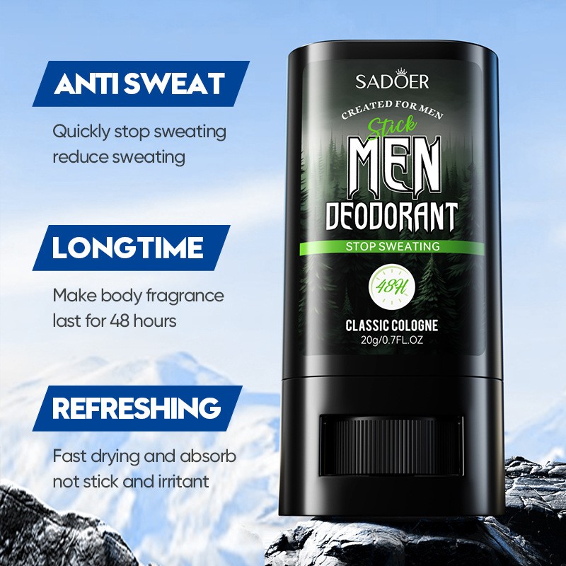 Deodorant Manufacturer - Antiperspirant Stick Long-lasting Refreshing Fragrance Roll-On Deodorant for Men