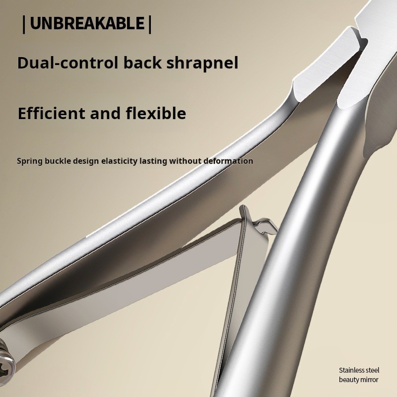 Large-mouth Clipper Supplier - Large-mouth Nail Clipper Stainless Steel Anti-splash Set