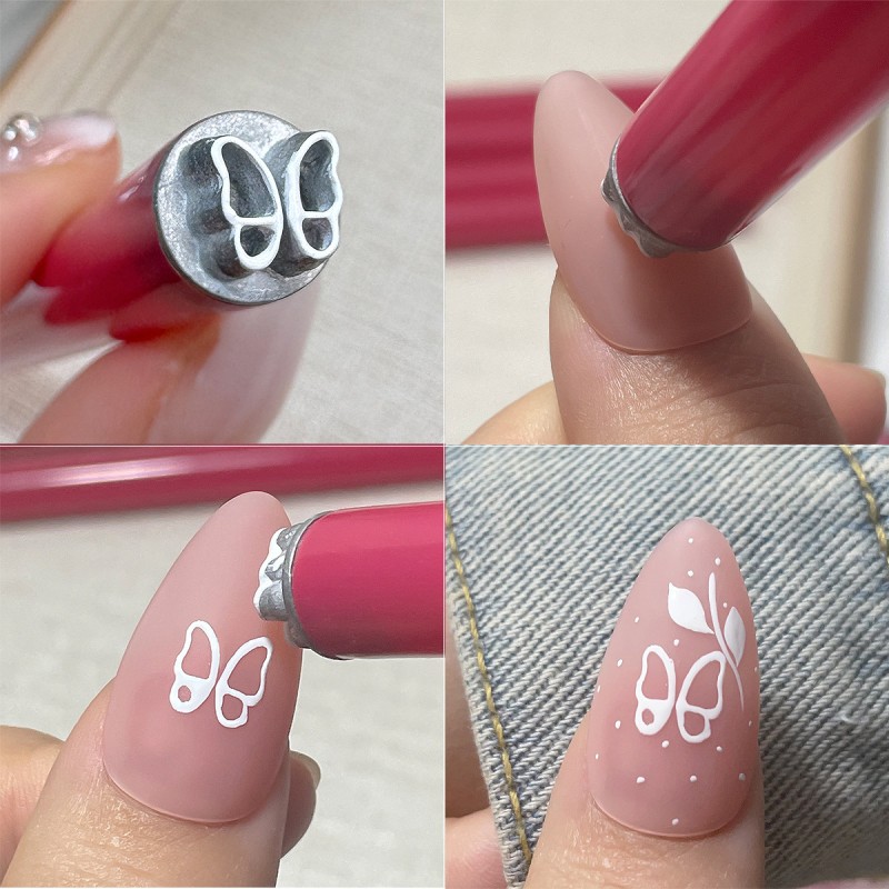 Nail Stamp Pen Supplier - New Style 6 Pieces Nail Art Stamp Professional Printing