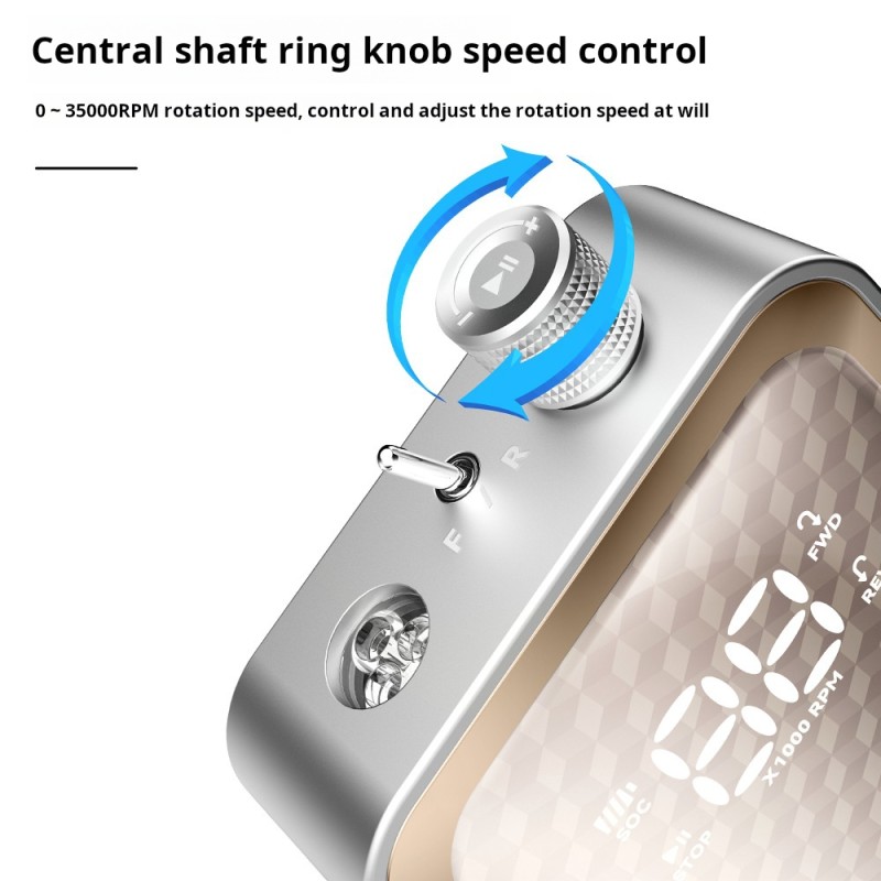 Electric Nail Drill Supplier - 15w Electric Portable Charging Drill Machine 35000rpm Rechargeable