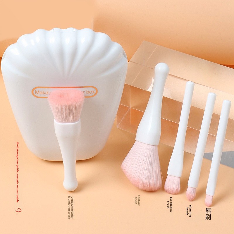 Foundation Brush Supplier - Two-in-One Foundation Mascara Rotatable Telescopic Design