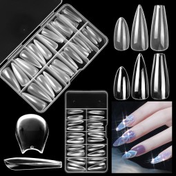 Press on Nails Manufacturer - Press on Nails Acrylic Sound Black White Xiao Mao Ultra-Short