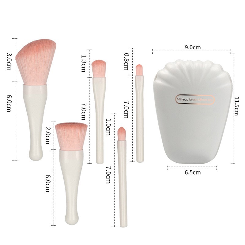 Foundation Brush Supplier - Two-in-One Foundation Mascara Rotatable Telescopic Design