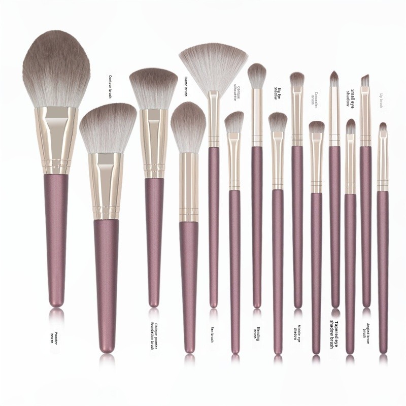 Multifunctional Makeup Brush Manufacturer - Portable Four-in-One Telescopic Brush Single
