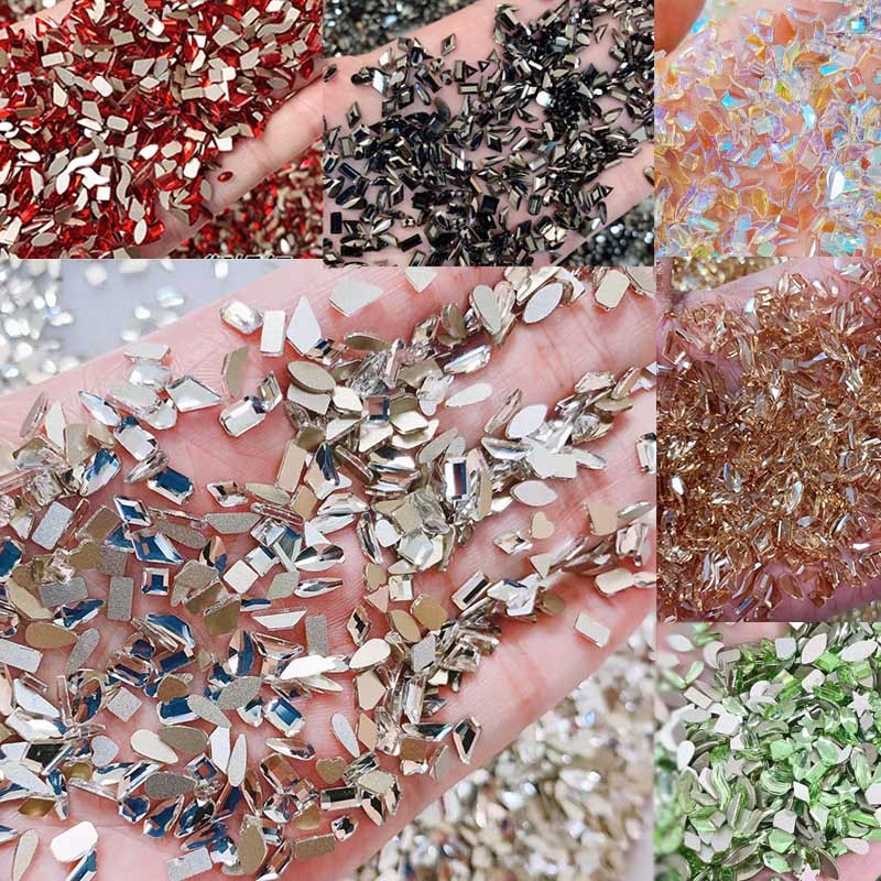 Nail Rhinestone Supplier - Super Flash Special-Shaped Decorative Drill DIY Charms