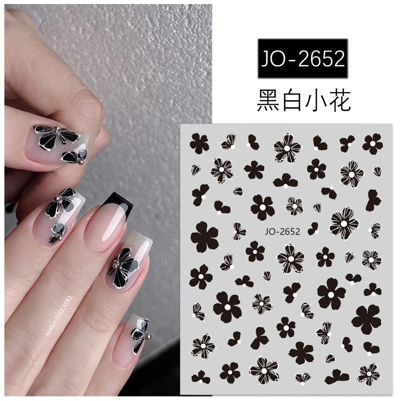 3D Butterfly Sticker Manufacturer - Hot Sale 3D Butterfly Special Gel Decoration Foil