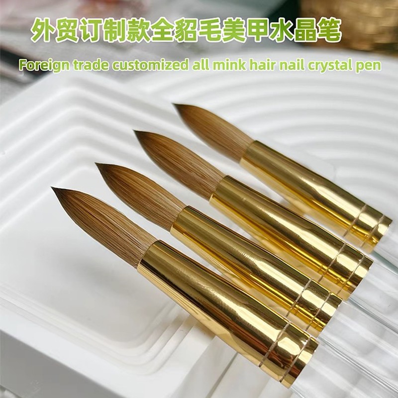 French Pen Supplier - Professional French Pen Mink Hair Pure Animal Kolinsky for Phototherapy