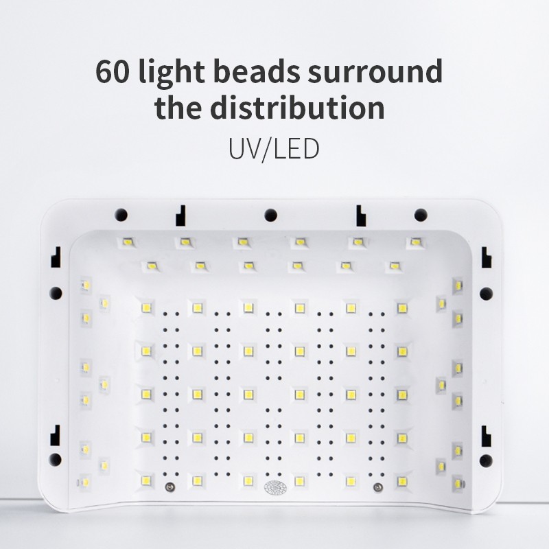 UV/LED Nail Lamp Manufacturer - 72W UV/LED Nail Art Machine Custom Logo Electric Wearable