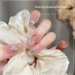 3D relief butterfly nail polish paper sticker