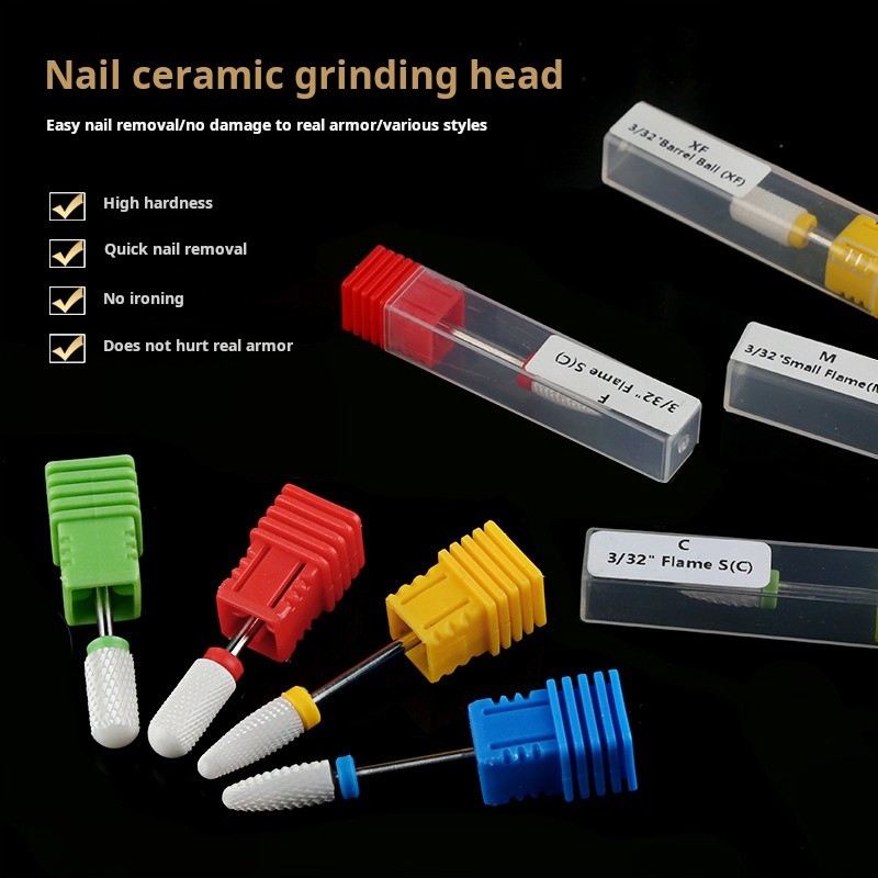 Nail Removal Tool Supplier - Electric Drill With Ceramic Grinding Head Exfoliation
