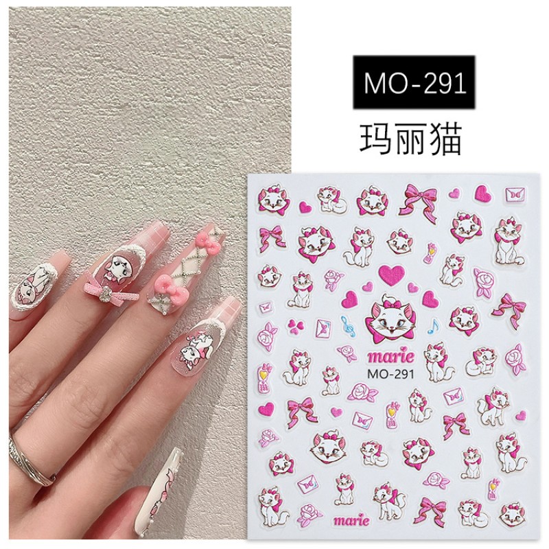 Nail Art Charms Manufacturer - Custom Logo 3D Charms DIY Accessories Butterfly Stickers