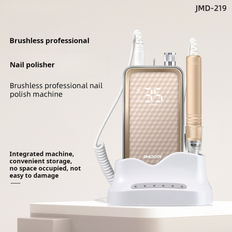 Electric Nail Drill Supplier - 15w Electric Portable Charging Drill Machine 35000rpm Rechargeable