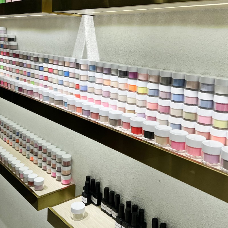 Nail Powder Set Supplier - Factory Custom 6-Color Acrylic Dip Powder 2 in 1 Fast Dry