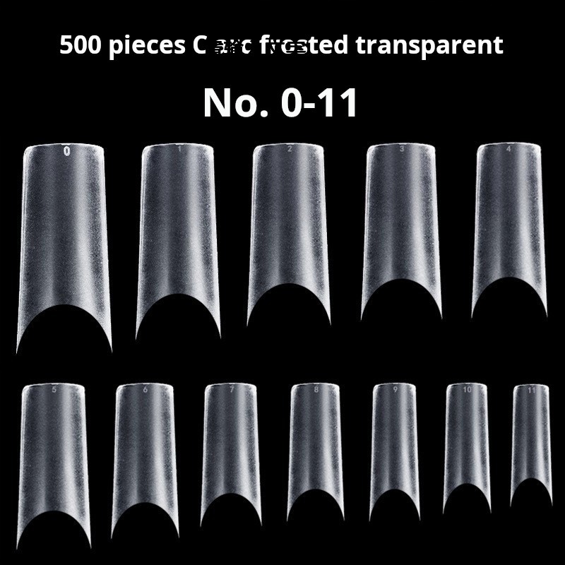 Artificial Nail Supplier - Wholesale Traceless Design Long Trapezoidal Drop Patch