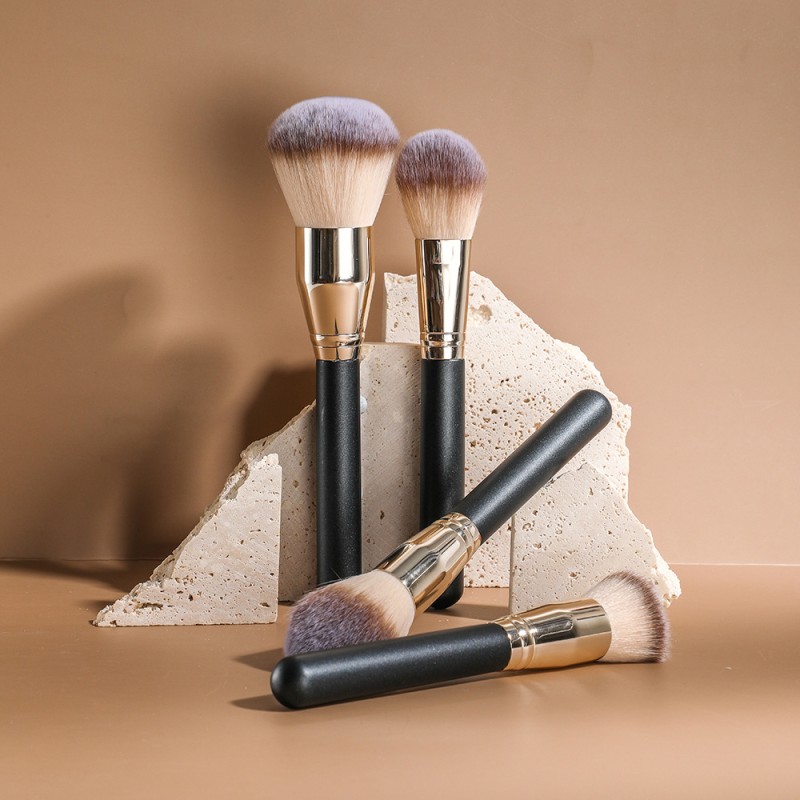 Loose Brush Factory - Large Loose Brush Black Big Fat Multi-function Foundation