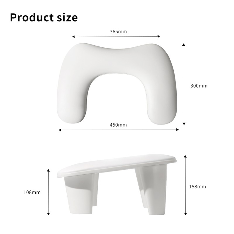 PU Leather Nail Armrest Factory - Hot Selling Professional PU Leather Holder Cushion
