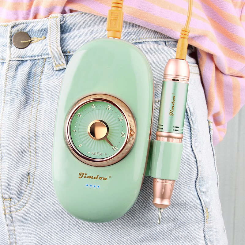 High-Speed Nail Drill Supplier - High-Speed Brushless Polish Machine Portable Steel Bit US Plug