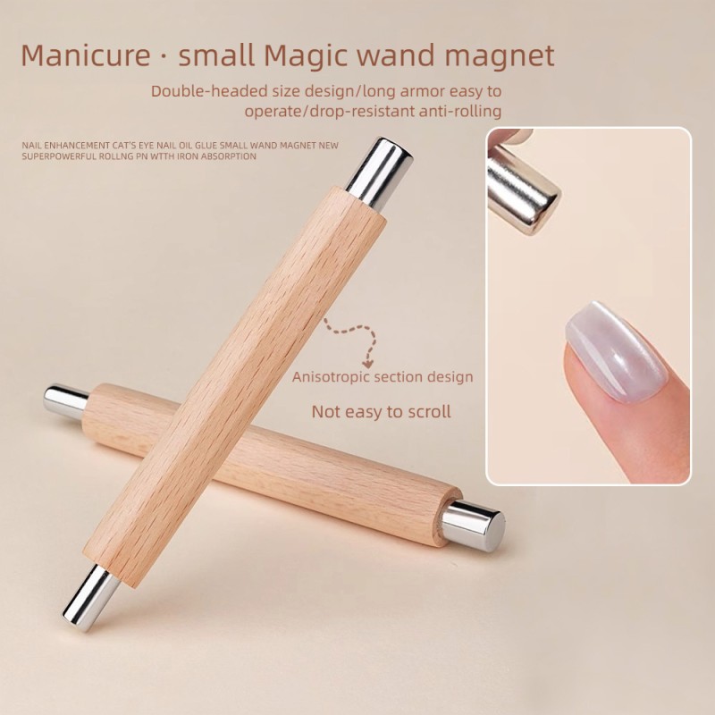 Cat Eye Magnet Supplier - Easy-to-Use Double-Headed Magnet for DIY Nail Projects