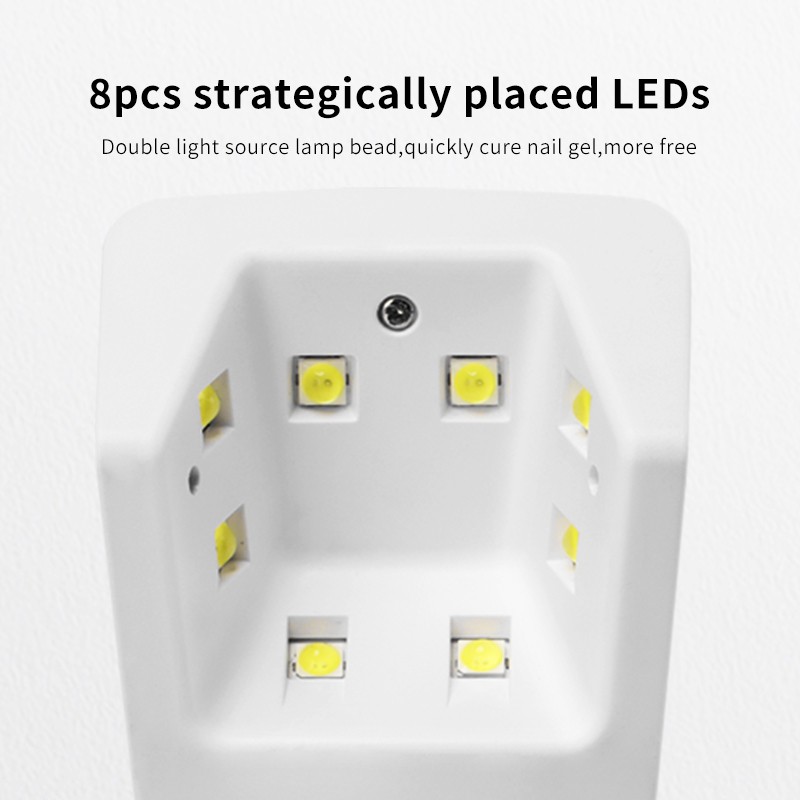 Mini Nail Lamp Factory - High Quality UV Gel Lamp Plastic with Battery Power Supply