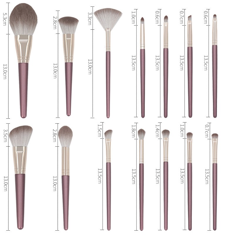 Multifunctional Makeup Brush Manufacturer - Portable Four-in-One Telescopic Brush Single