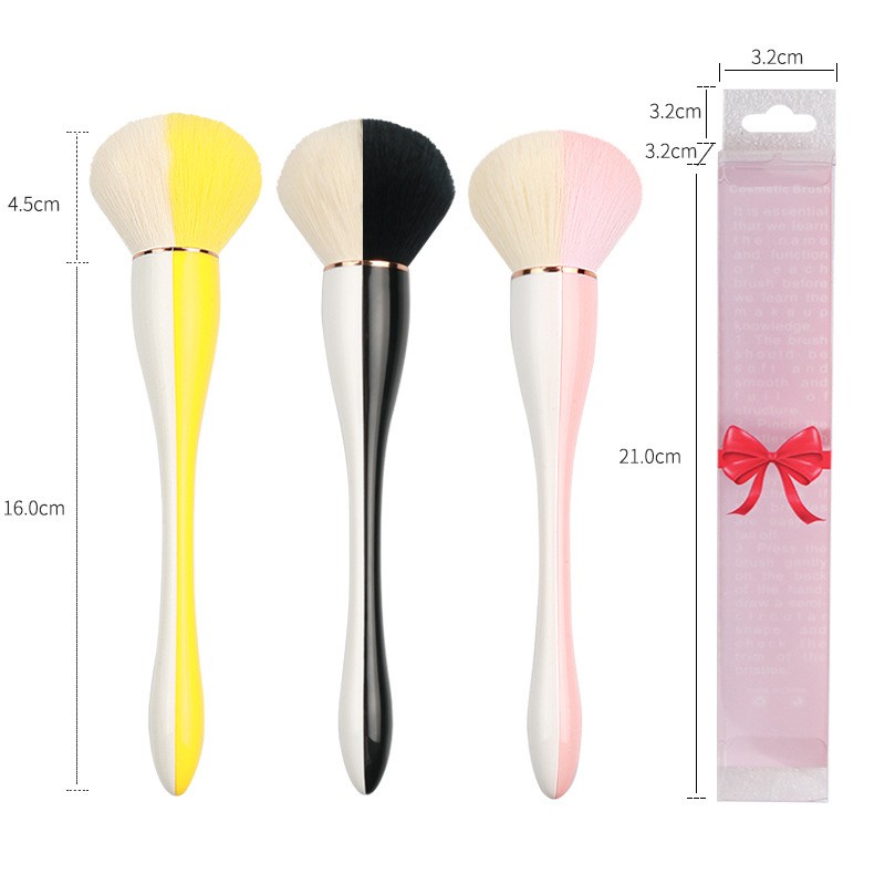 Makeup Brushes Set Factory - High-end 18 Pieces Set with Storage Tube Egg Cotton