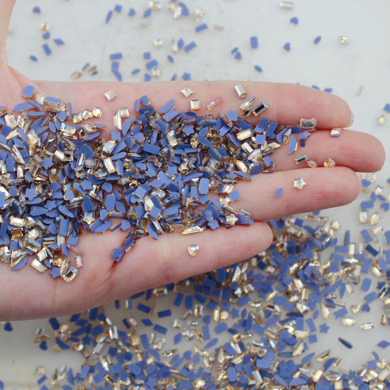 Nail Rhinestone Supplier - Super Flash Special-Shaped Decorative Drill DIY Charms