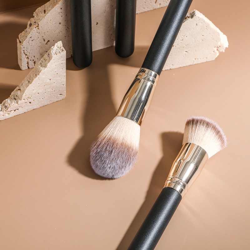 Loose Brush Factory - Large Loose Brush Black Big Fat Multi-function Foundation
